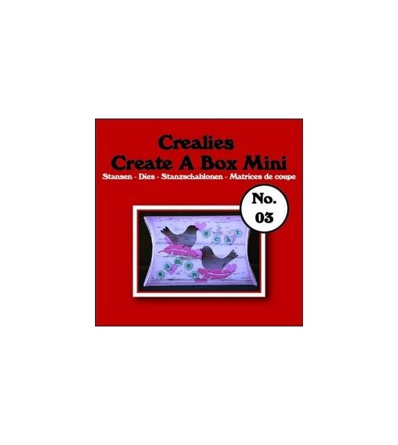 Crealies Create A Box Mini no. 03