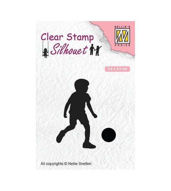 Nellie‘s Choice Clearstamp - FOOTBALL PLAYER