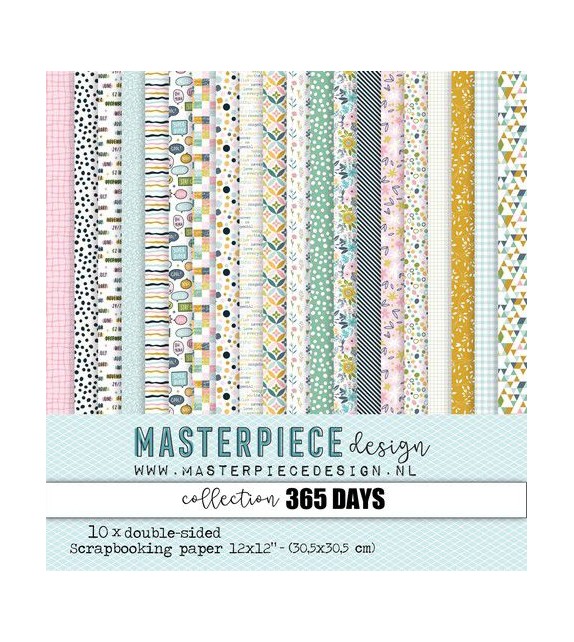 Masterpiece Papiercollectie 365 days 12x12