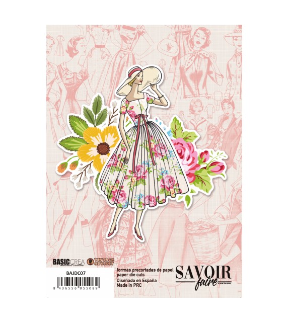 Basic Crea - Die cuts  Moda "SAVOIR FAIRE"