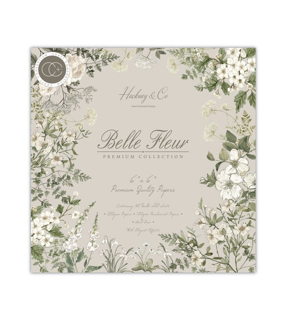 Craft Consortium - Belle Fleur 6x6 Inch Paper Pad